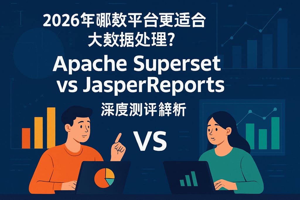 2026年哪款平台更适合大数据处理？Apache Superset vs JasperReports深度测评解析